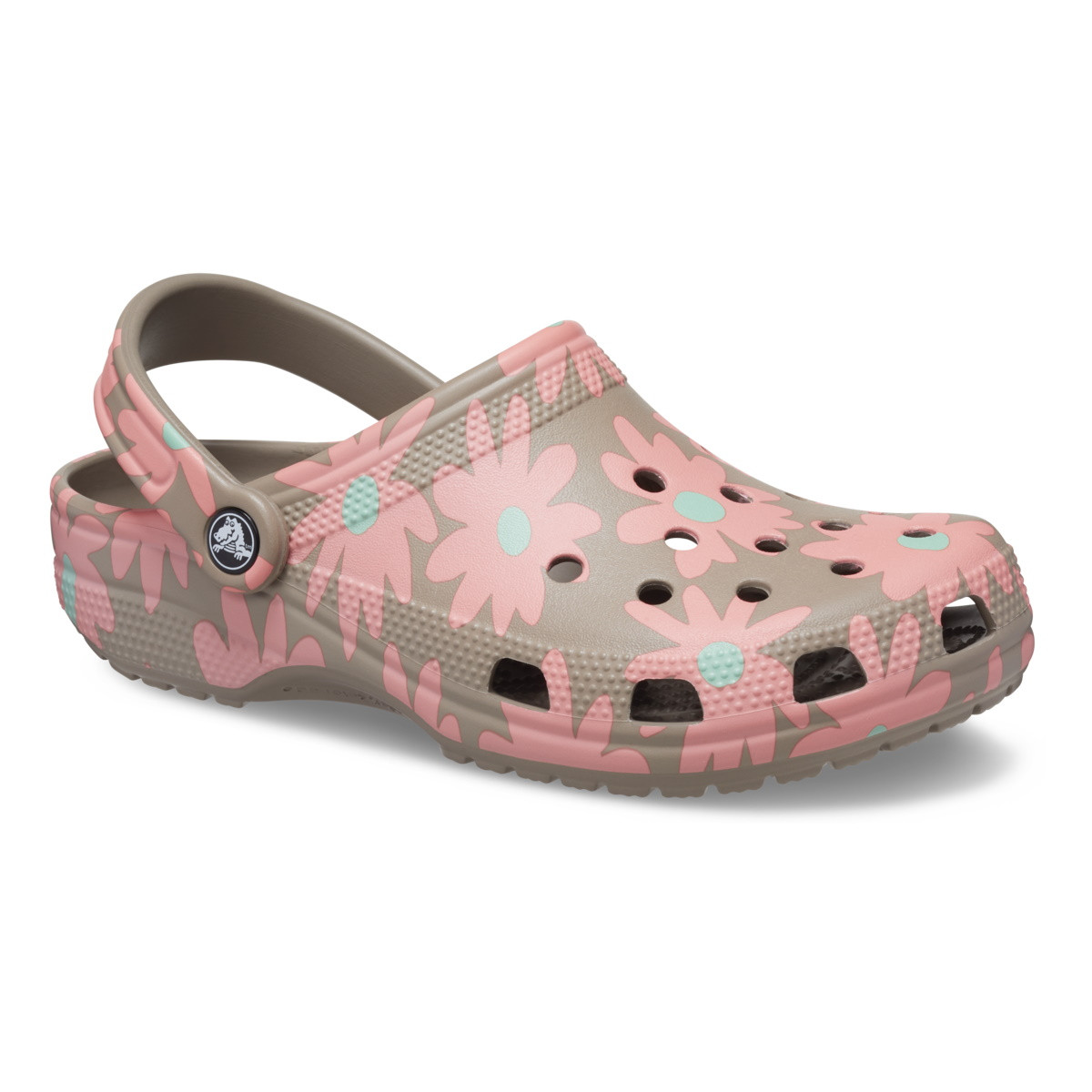Saboti Crocs Classic Retro Resort Clog Multicolor - Multi/Mushroom - 1 | YEO