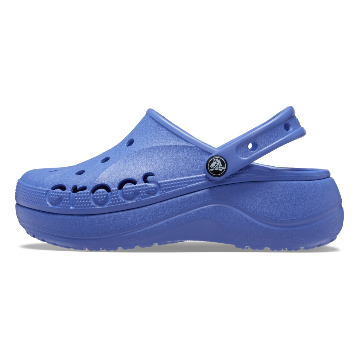 Saboți Crocs Baya Platform Clog Albastru - Lapis - 2 | YEO