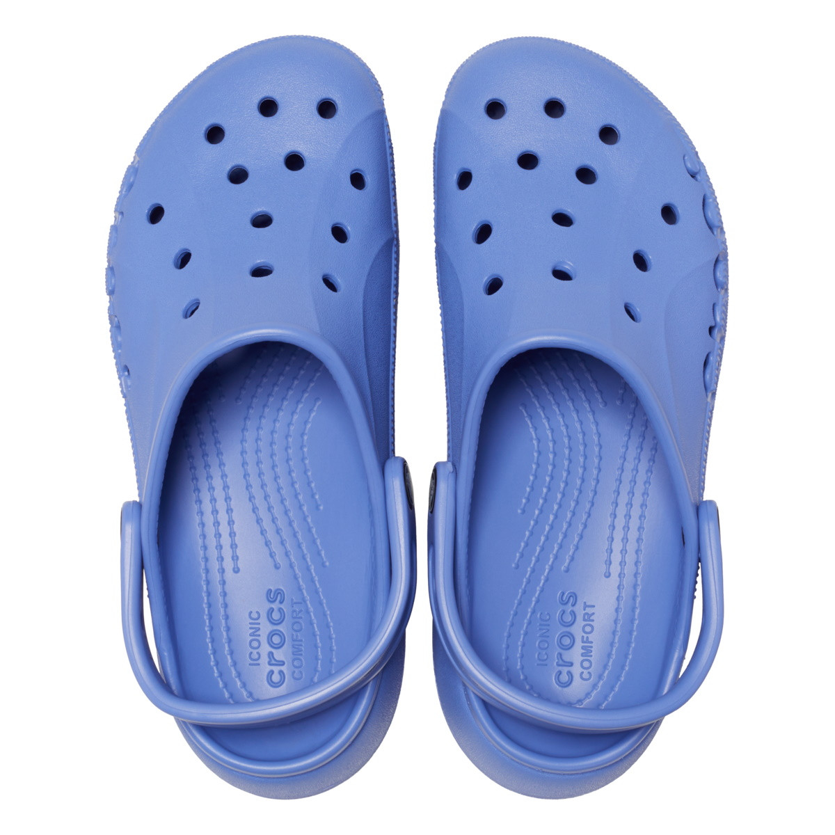 Saboți Crocs Baya Platform Clog Albastru - Lapis - 4 | YEO