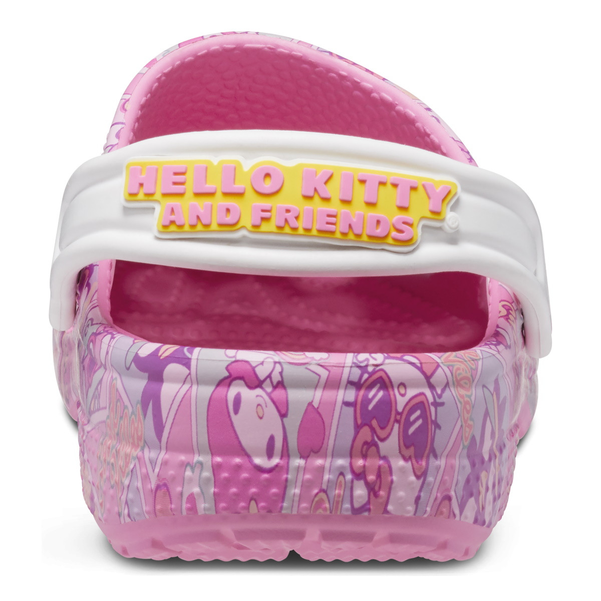 Saboti Crocs Classic Hello Kitty and Friends Clog Kids Roz - Pink Lemonade - 4 | YEO