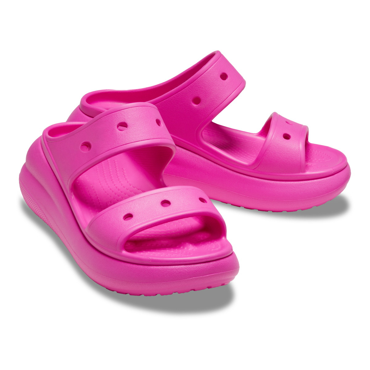 Sandale Crocs Classic Crush Sandal Roz - Juice - 3 | YEO