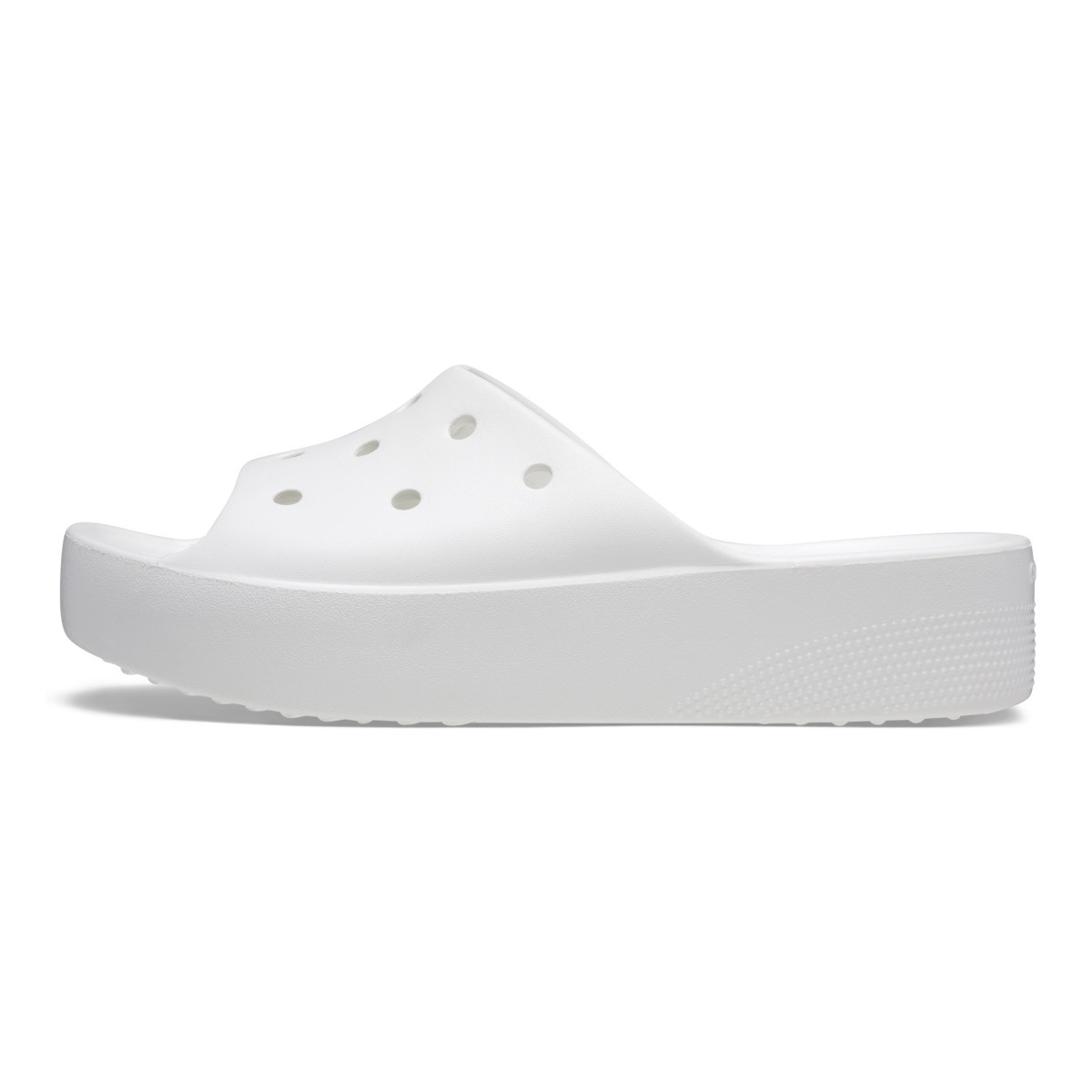 Papuci Crocs Classic Platform Slide Alb - White - 2 | YEO