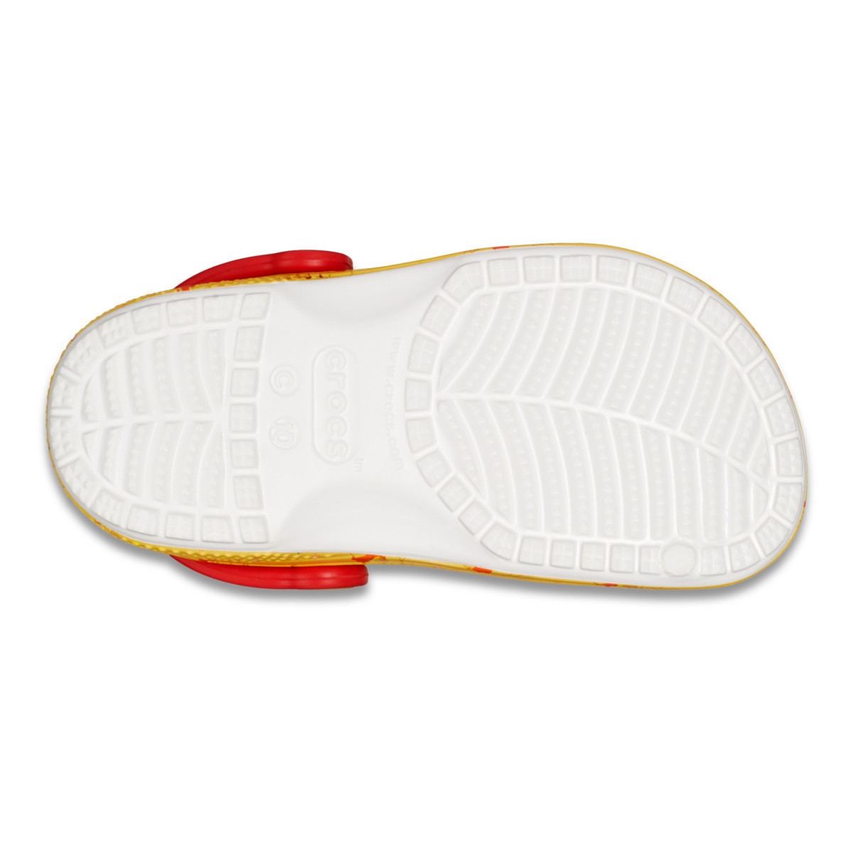 Saboti Crocs Toddler Classic Winnie the Pooh Clog Alb - White/Multi