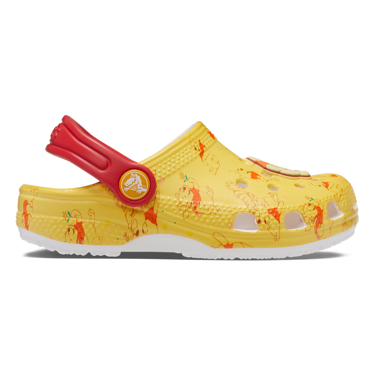 Saboti Crocs Toddler Classic Winnie the Pooh Clog Alb - White/Multi - 1 | YEO