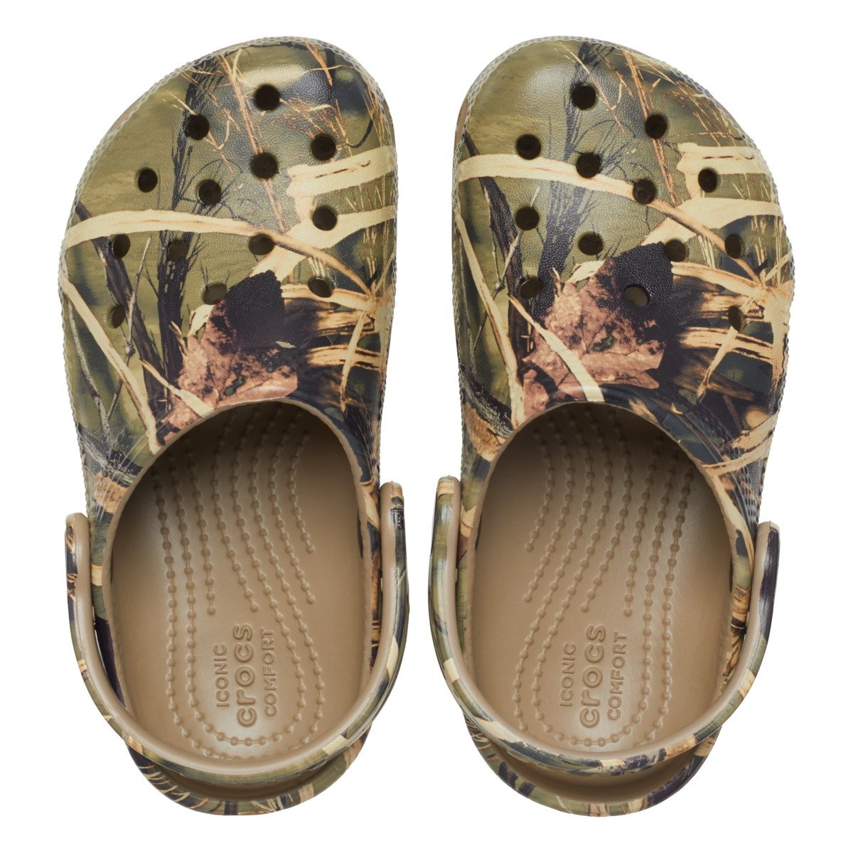 Saboti Crocs Toddler Classic Realtree Clog Maro - Khaki - 4 | YEO