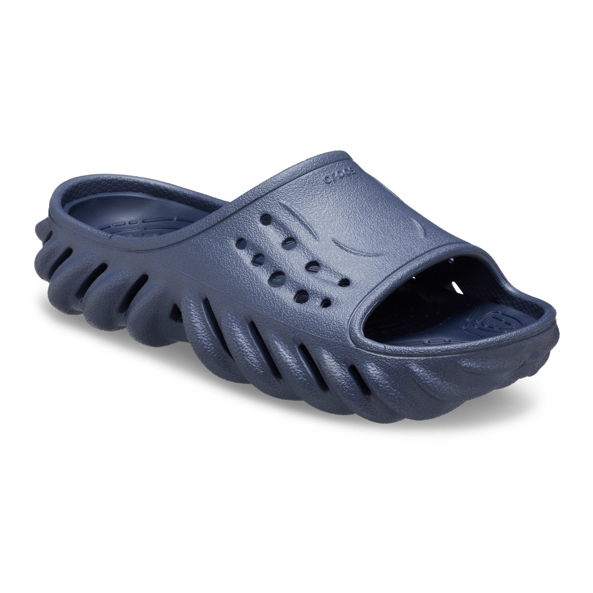 Papuci Crocs Echo Slide Kids Albastru - Storm - 1 | YEO