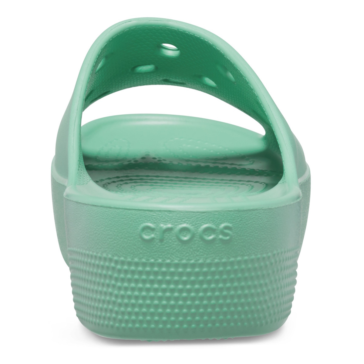 Papuci Crocs Classic Platform Slide Verde - Jade Stone - 4 | YEO