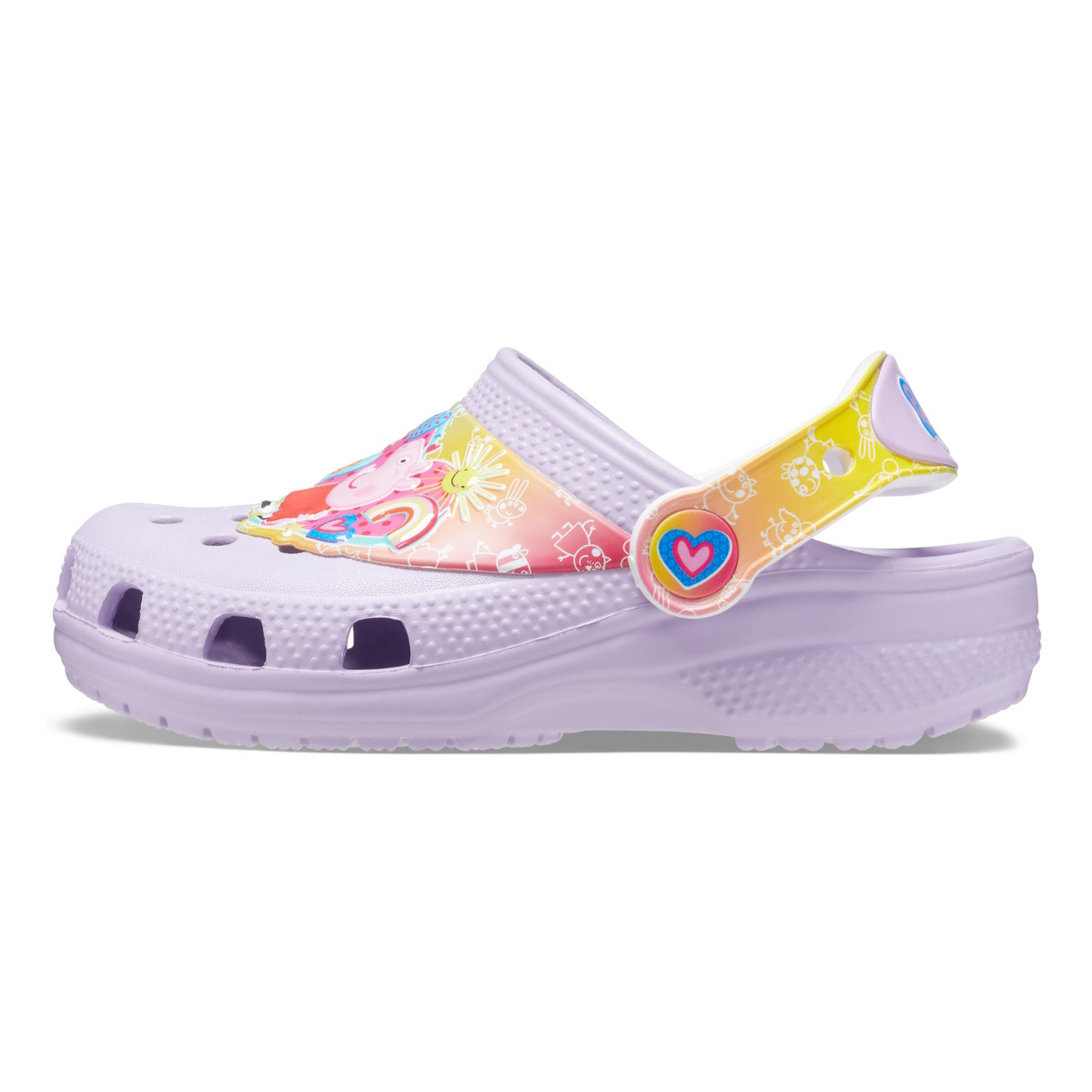 Saboti Crocs Toddler Fun Lab I Am Peppa Pig Clog Mov - Lavender - 2 | YEO