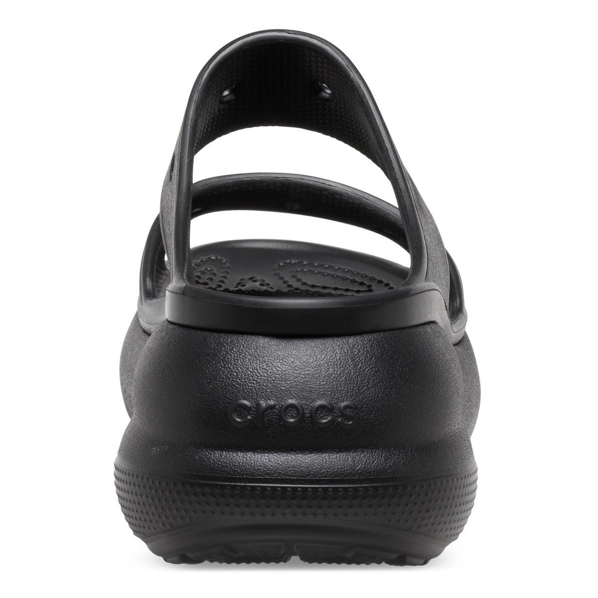 Sandale Crocs Classic Crush Sandal Negru - Black - 4 | YEO