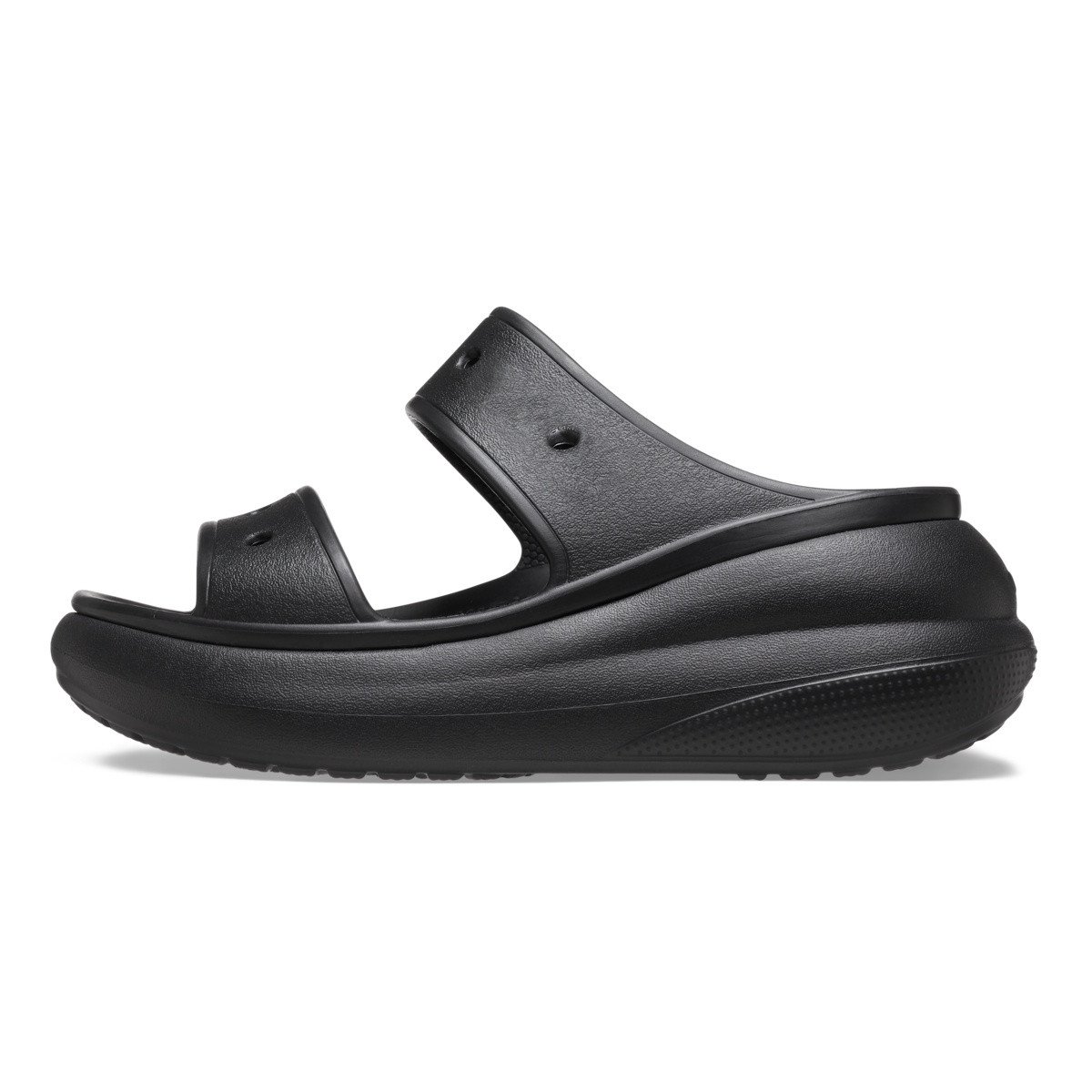 Sandale Crocs Classic Crush Sandal Negru - Black - 2 | YEO