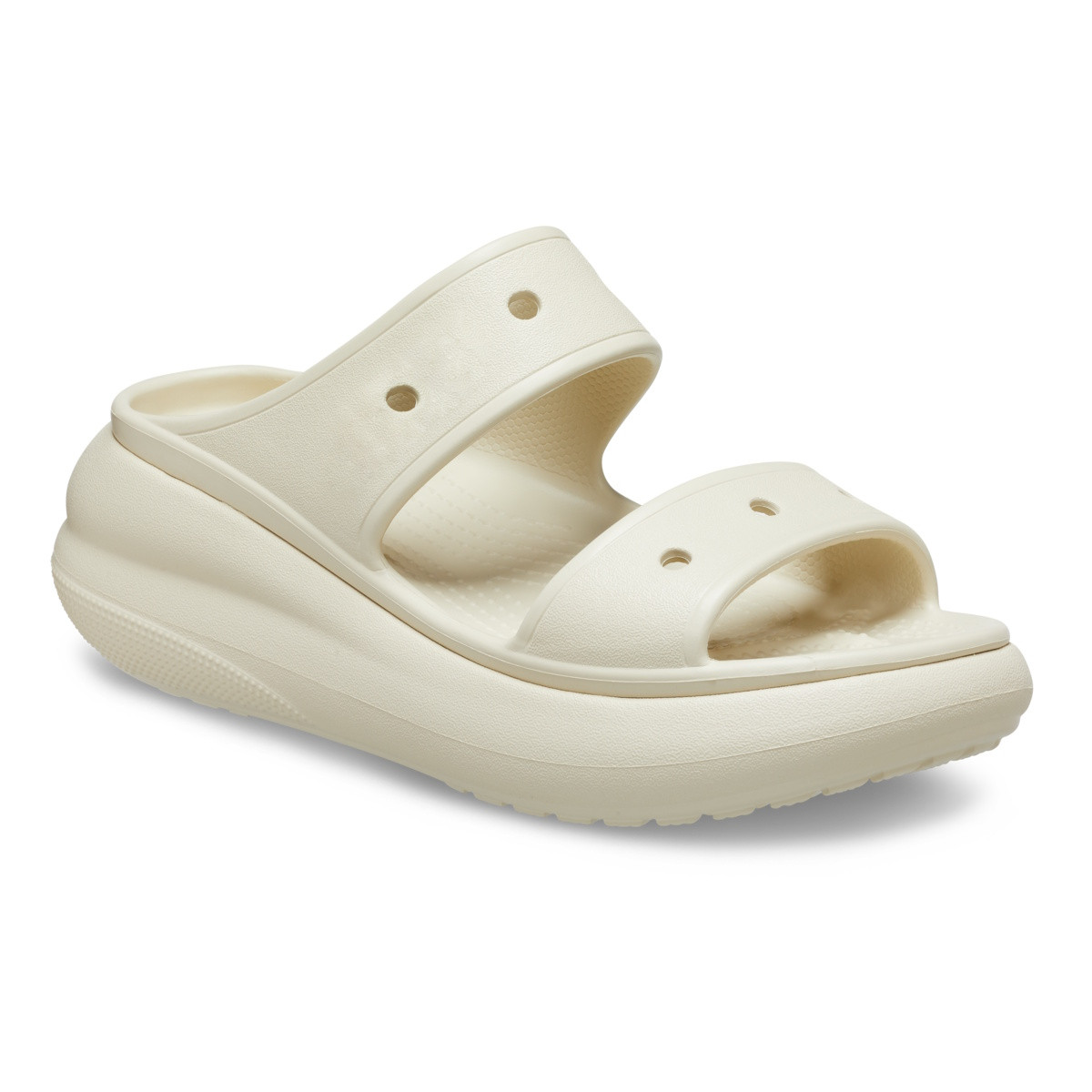 Sandale Crocs Classic Crush Sandal Bej - Bone - 1 | YEO