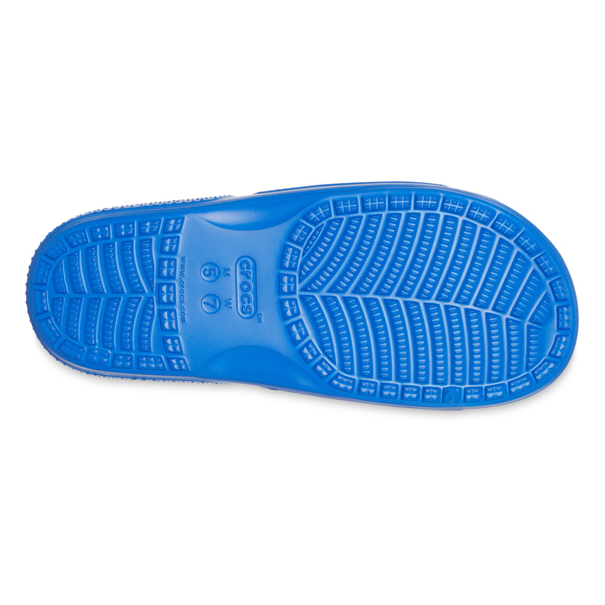 Papuci Classic Crocs Slide Iconic Crocs Comfort Albastru - Blue Bolt
