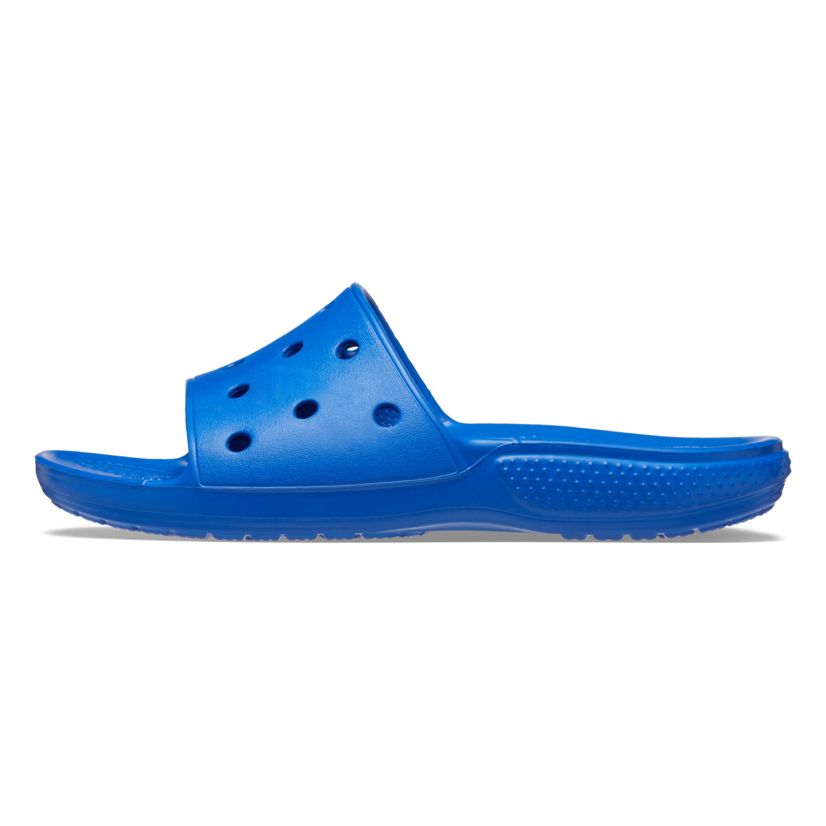 Papuci Classic Crocs Slide Iconic Crocs Comfort Albastru - Blue Bolt - 2 | YEO