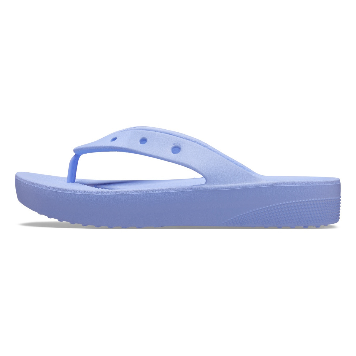 Slapi Crocs Classic Platform Flip Mov - Moon Jelly - 2 | YEO