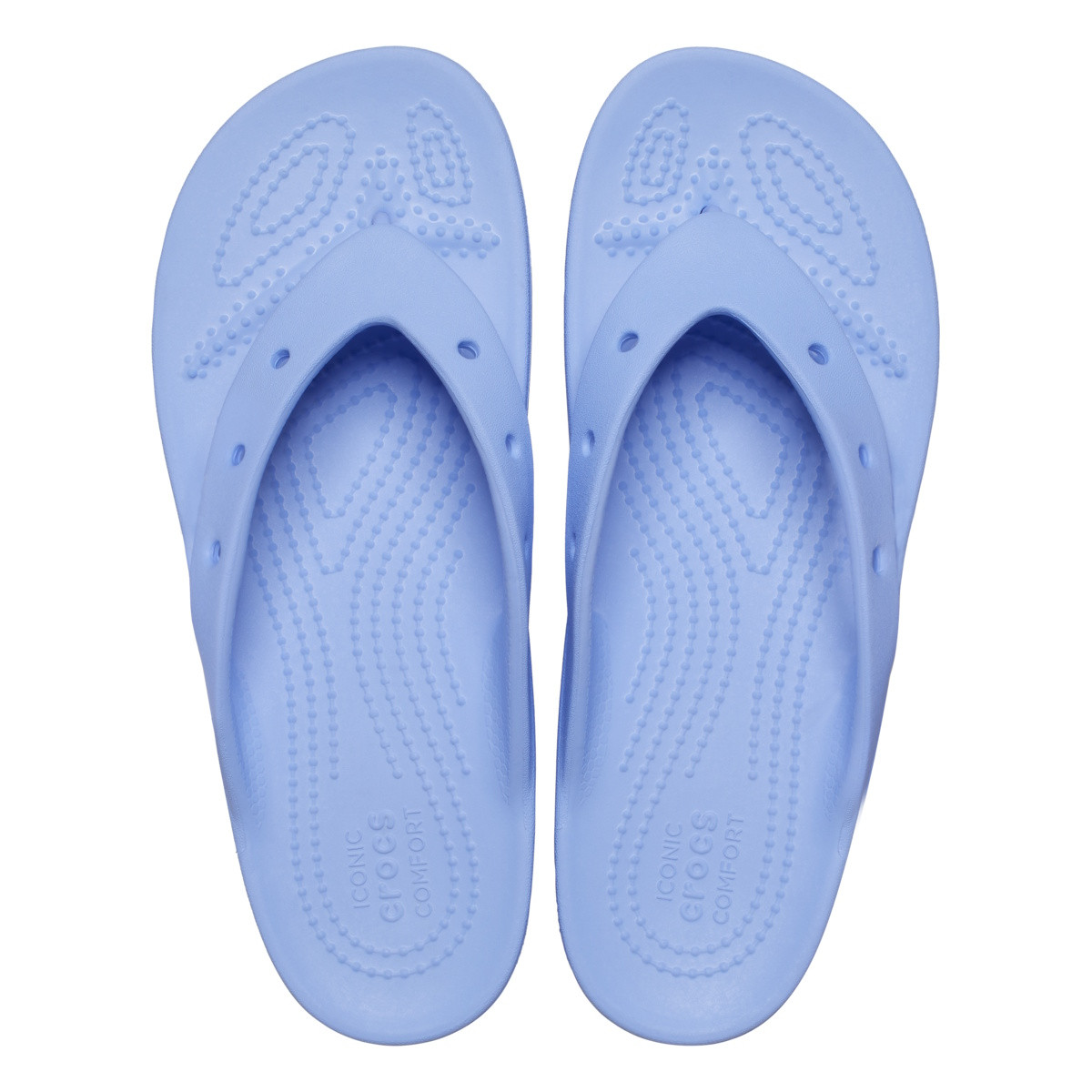Slapi Crocs Classic Platform Flip Mov - Moon Jelly - 3 | YEO