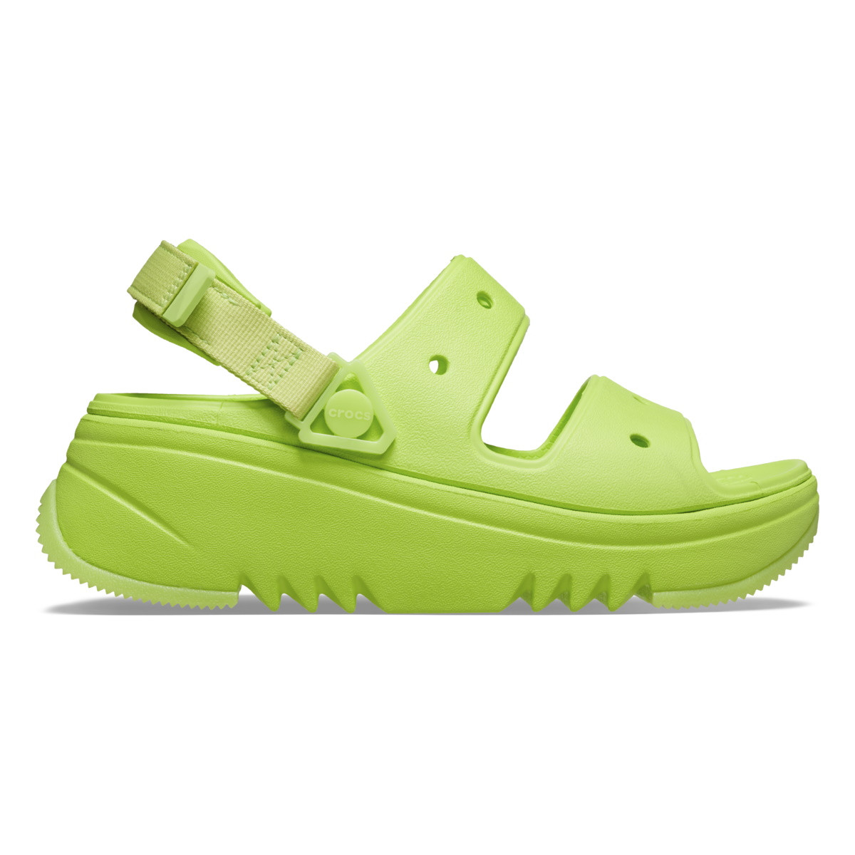 Sandale crocs classic hiker xscape sandal verde - limeade