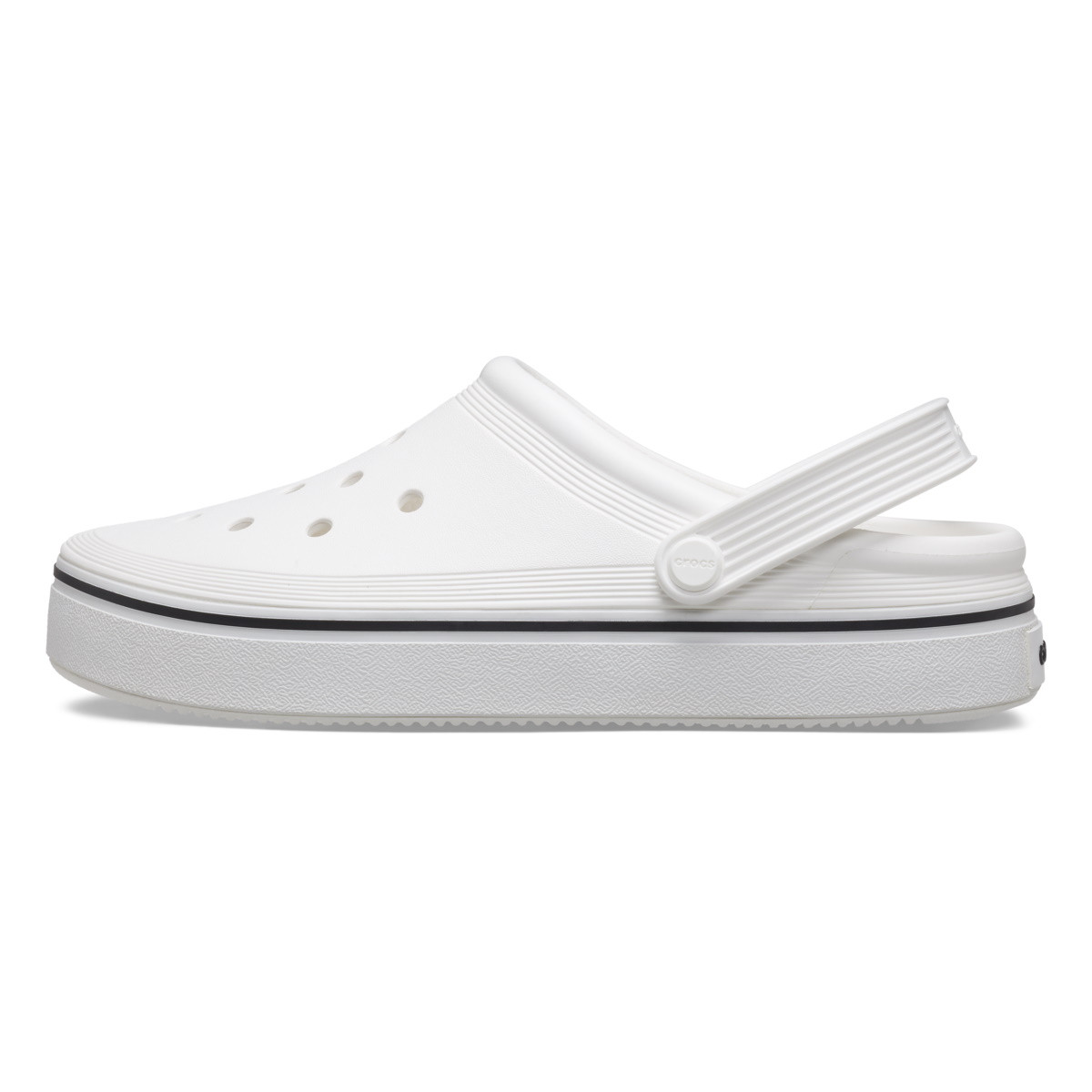 Saboți Crocs Crocband Off Court Clog Alb - White - 2 | YEO