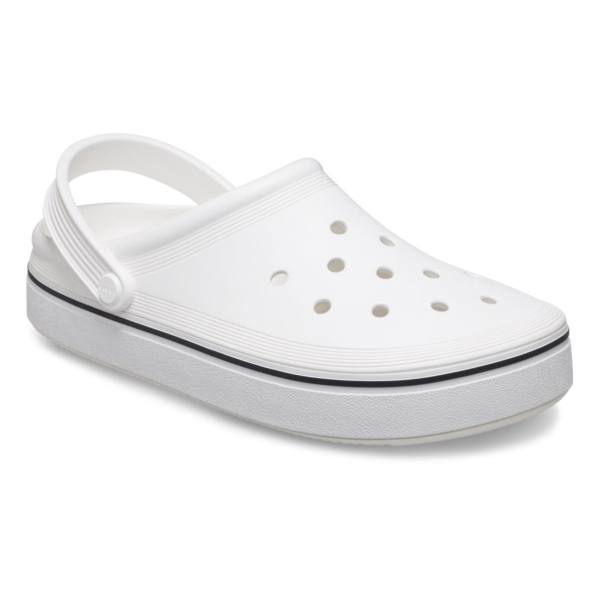 Saboți Crocs Crocband Off Court Clog Alb - White - 1 | YEO