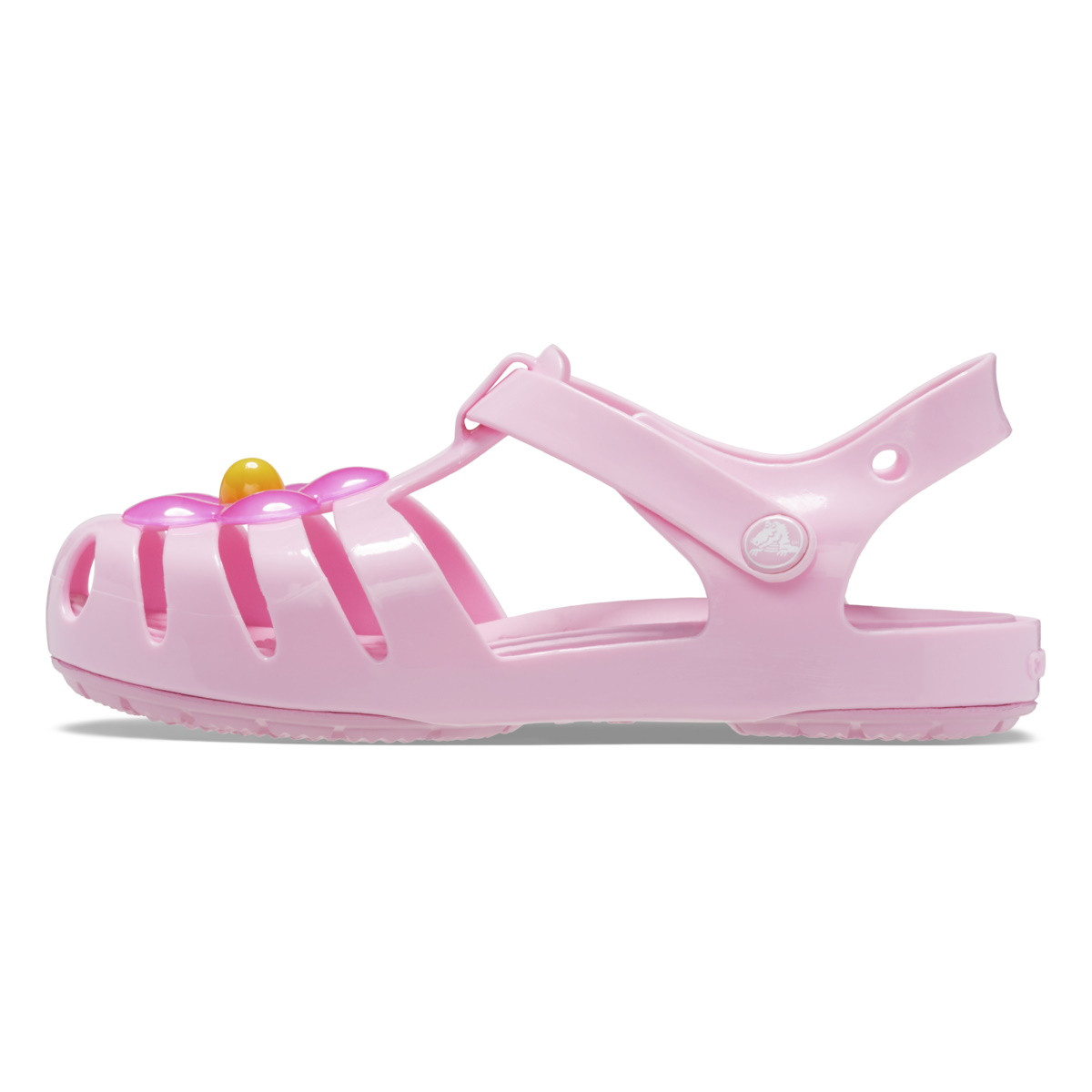 Sandale Crocs Toddler Isabella Charm Sandal Roz - Flamingo - 2 | YEO