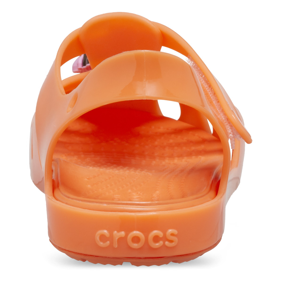 Sandale Crocs Toddler Isabella Charm Sandal Portocaliu - Persimmon - 4 | YEO