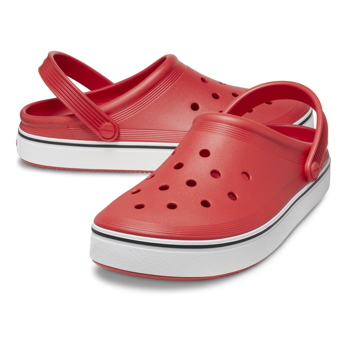 Saboți Crocs Crocband Off Court Clog Rosu - Flame - 3 | YEO
