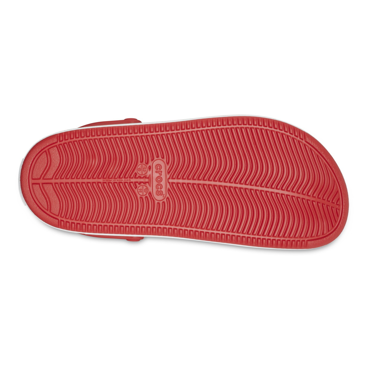 Saboți Crocs Crocband Off Court Clog Rosu - Flame