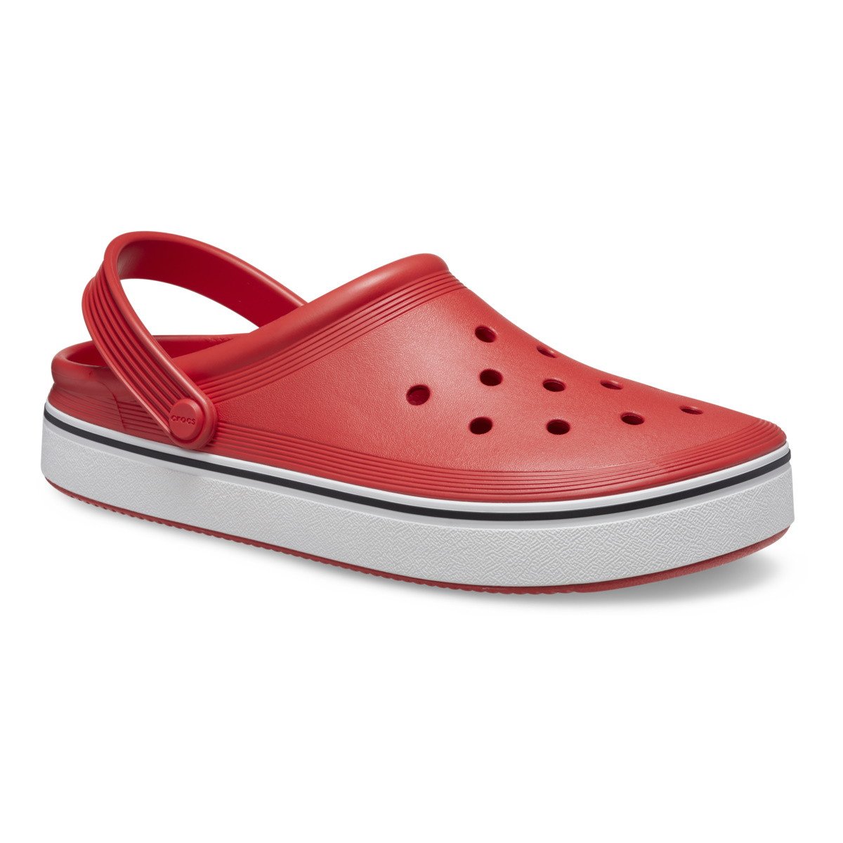 Saboți Crocs Crocband Off Court Clog Rosu - Flame - 1 | YEO