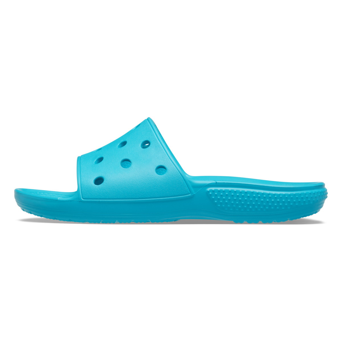 Papuci Classic Crocs Slide Iconic Crocs Comfort Albastru deschis - Digital Aqua - 2 | YEO
