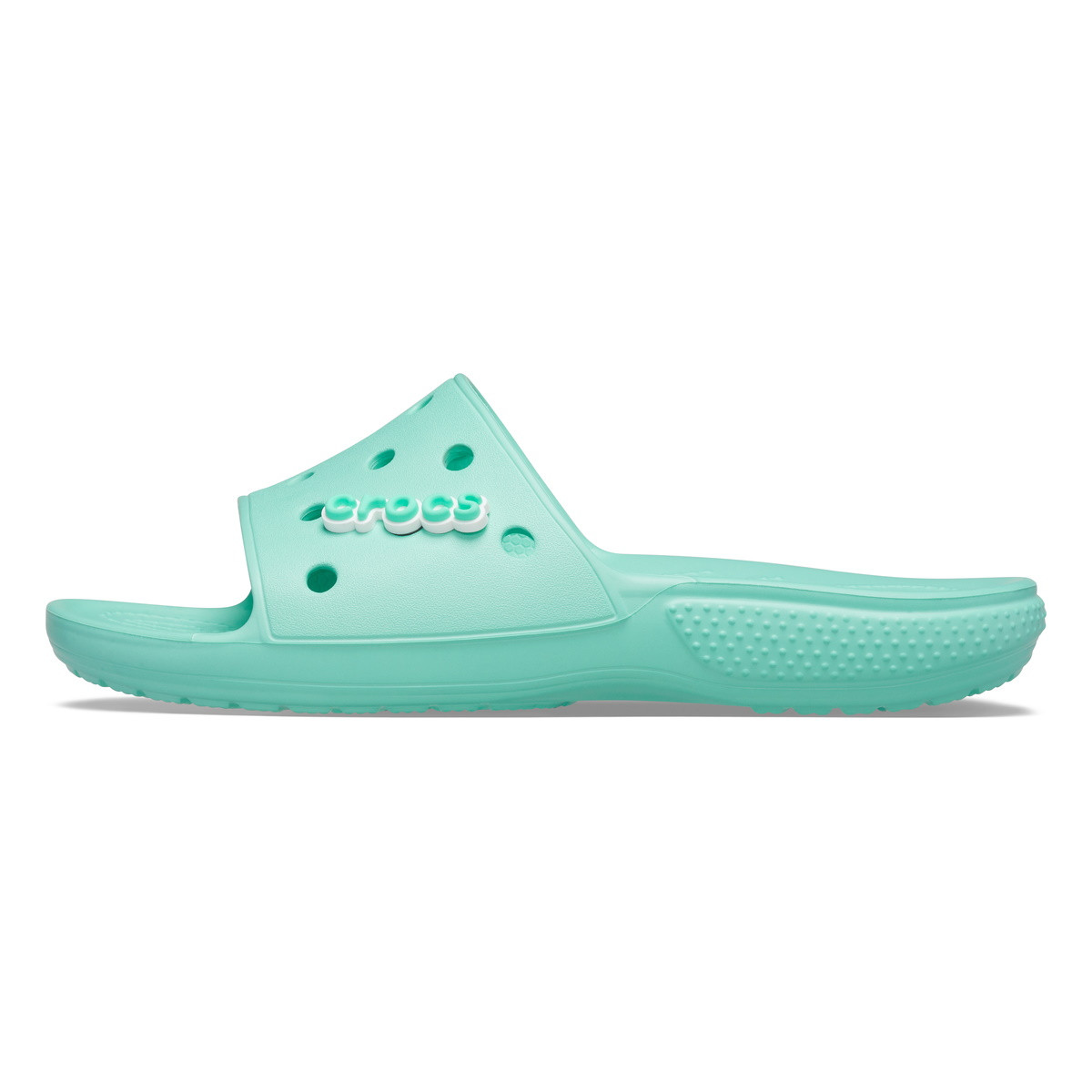 Papuci Classic Crocs Slide Iconic Crocs Comfort Verde - Pistachio - 2 | YEO