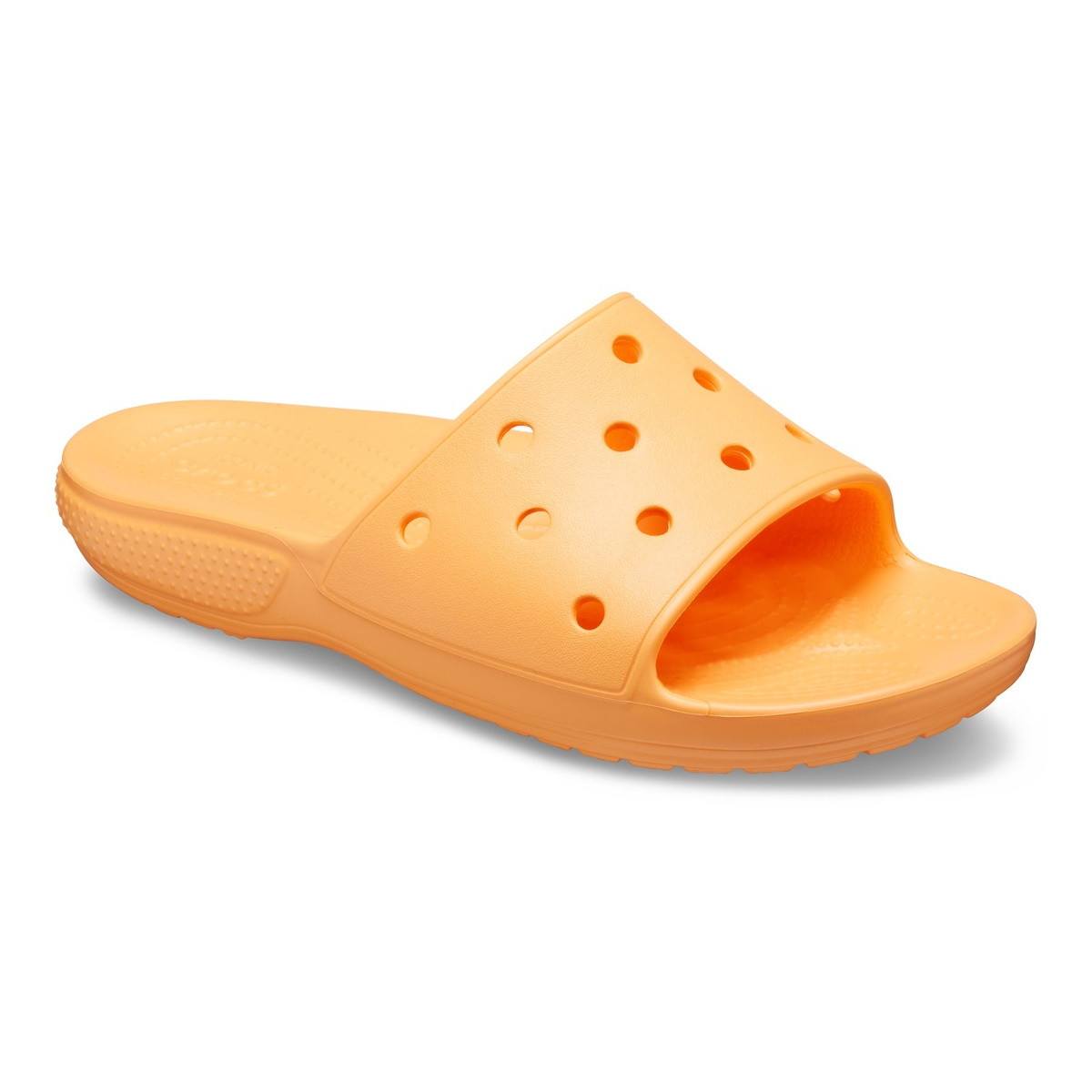 Papuci Classic Crocs Slide Iconic Crocs Comfort Portocaliu - Cantaloupe - 1 | YEO