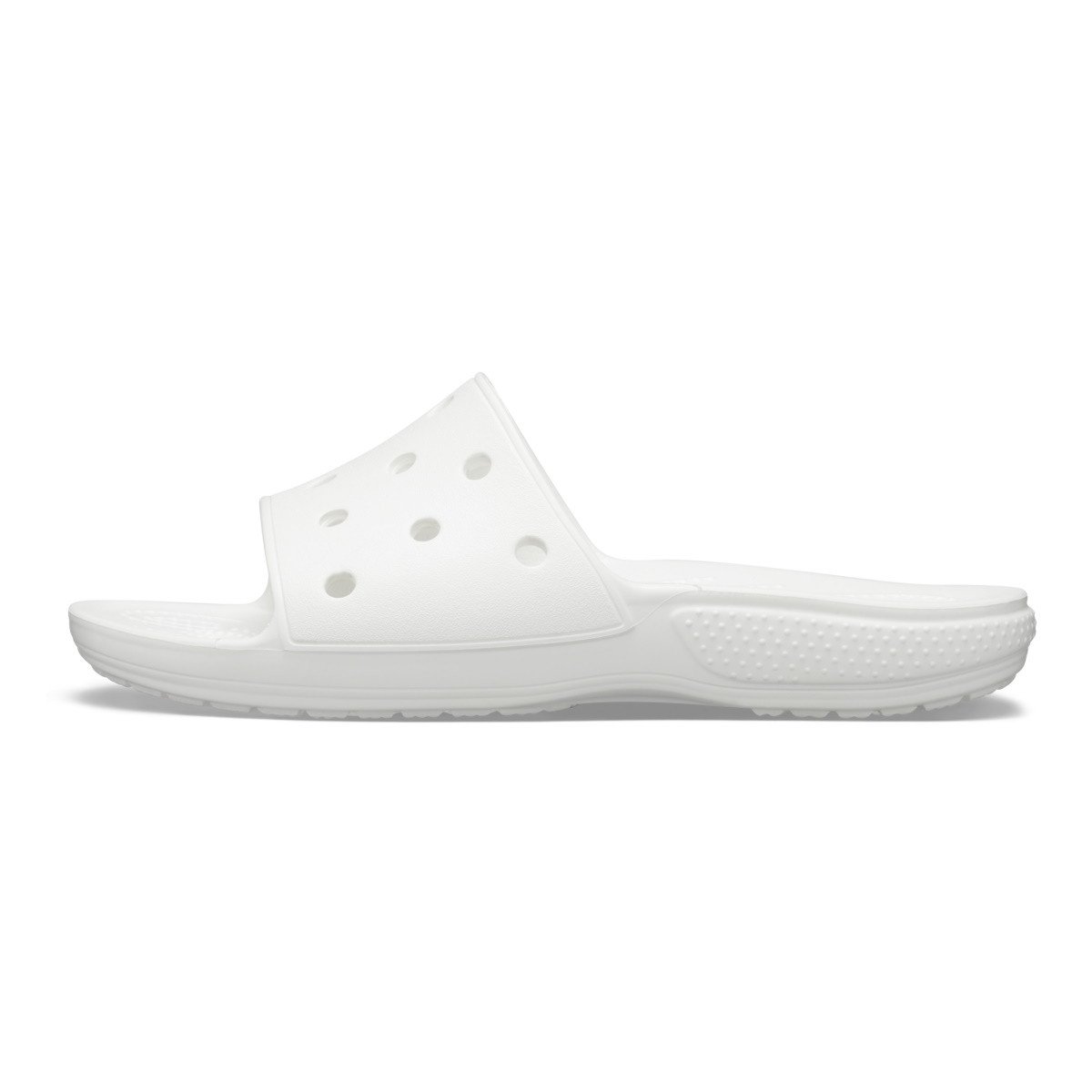 Papuci Classic Crocs Slide Iconic Crocs Comfort Alb - White - 2 | YEO