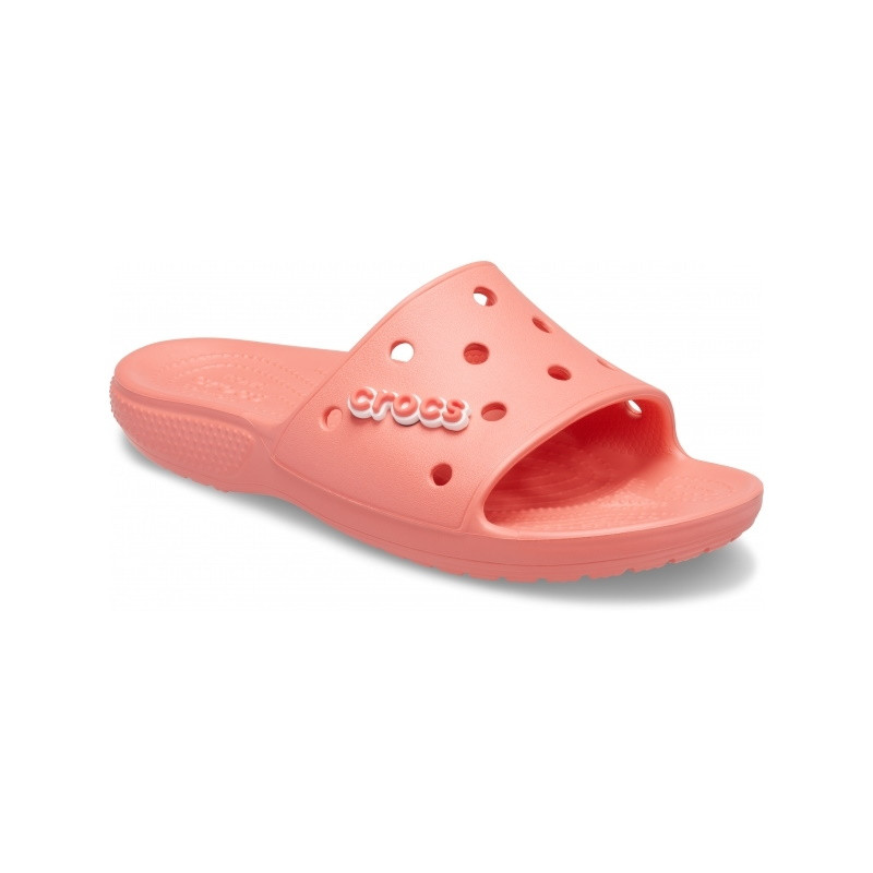 Papuci Classic Crocs Slide Iconic Crocs Comfort Roz - Fresco - 2 | YEO