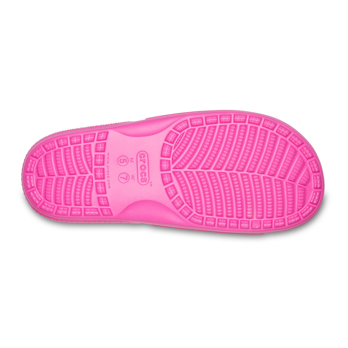 Papuci Classic Crocs Slide Iconic Crocs Comfort Roz - Electric Pink