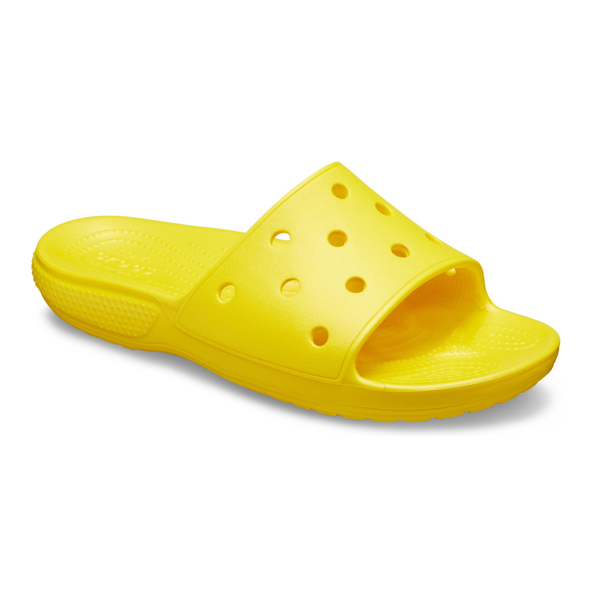 Papuci Classic Crocs Slide Iconic Crocs Comfort Galben - Lemon - 1 | YEO