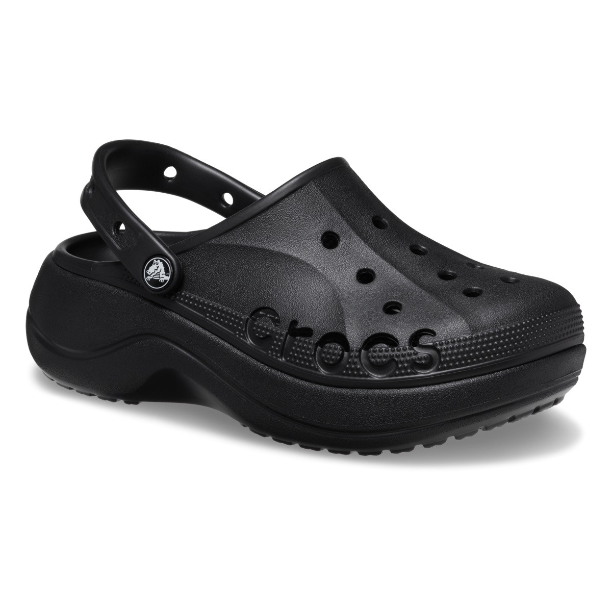 Saboți Crocs Baya Platform Clog Negru - Black - 1 | YEO