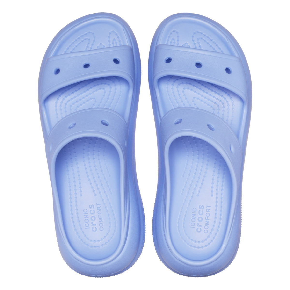 Sandale Crocs Classic Crush Sandal Mov - Moon Jelly - 4 | YEO