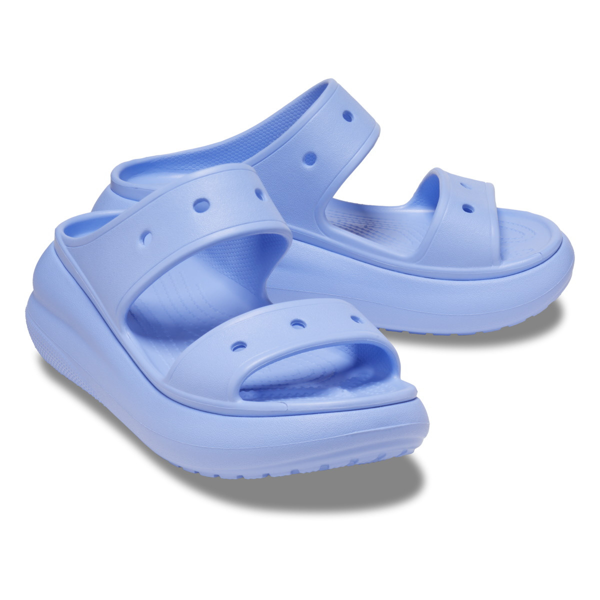 Sandale Crocs Classic Crush Sandal Mov - Moon Jelly - 3 | YEO