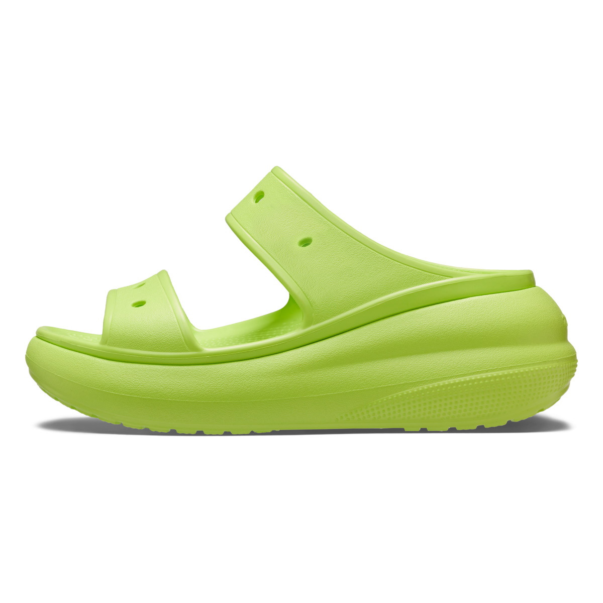 Sandale Crocs Classic Crush Sandal Verde - Limeade - 2 | YEO