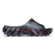 Papuci Crocs Echo Marbled Slide Culoare Negru - Black/Flame