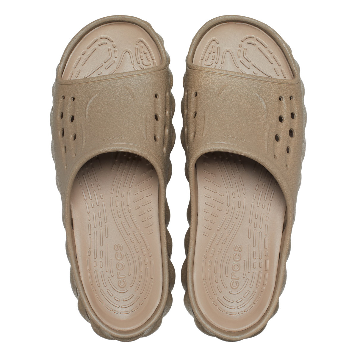 Papuci Crocs Echo Slide Maro - Tumbleweed - 2 | YEO