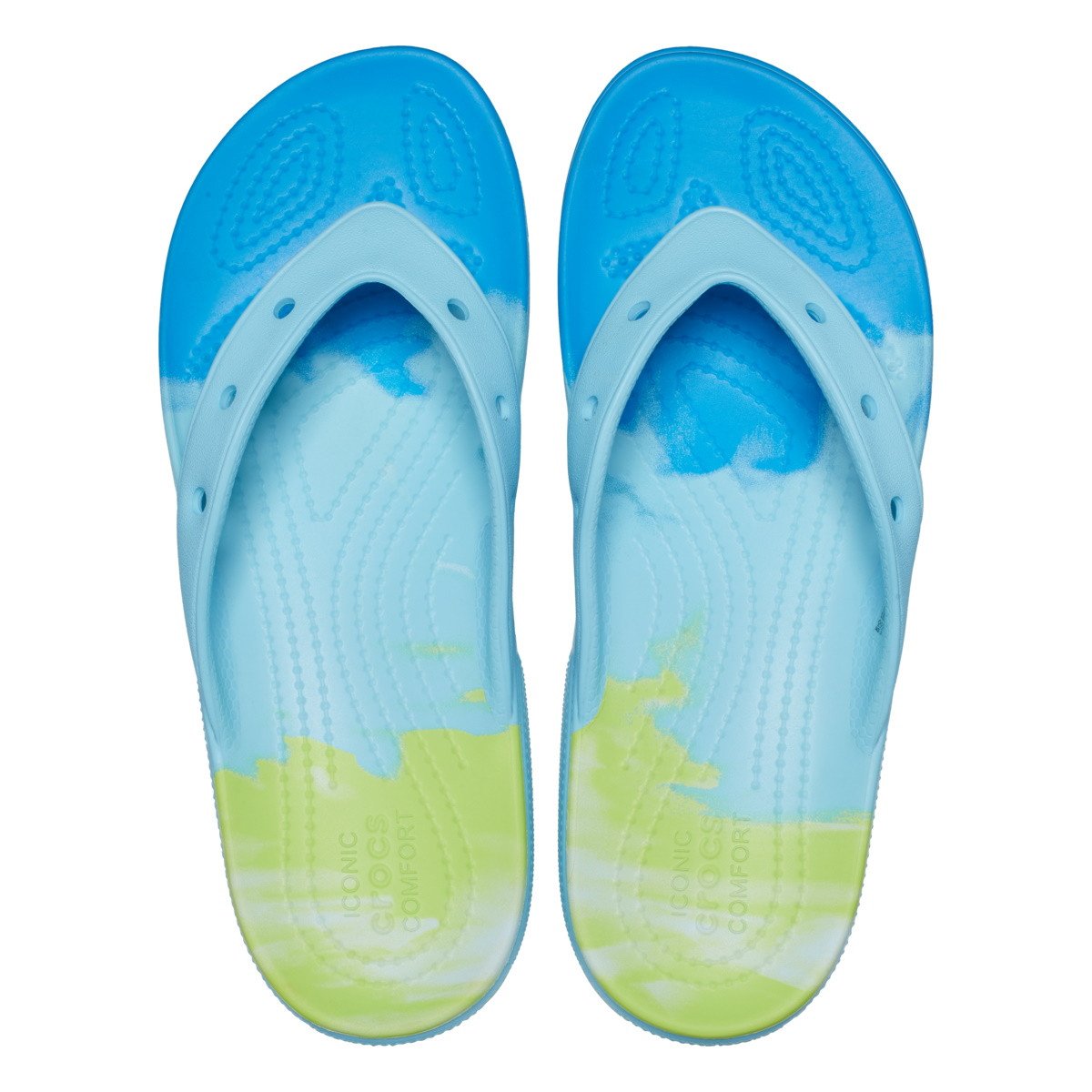 Șlapi Crocs Classic Ombre Flip Multicolor - Arctic/Multi - 3 | YEO
