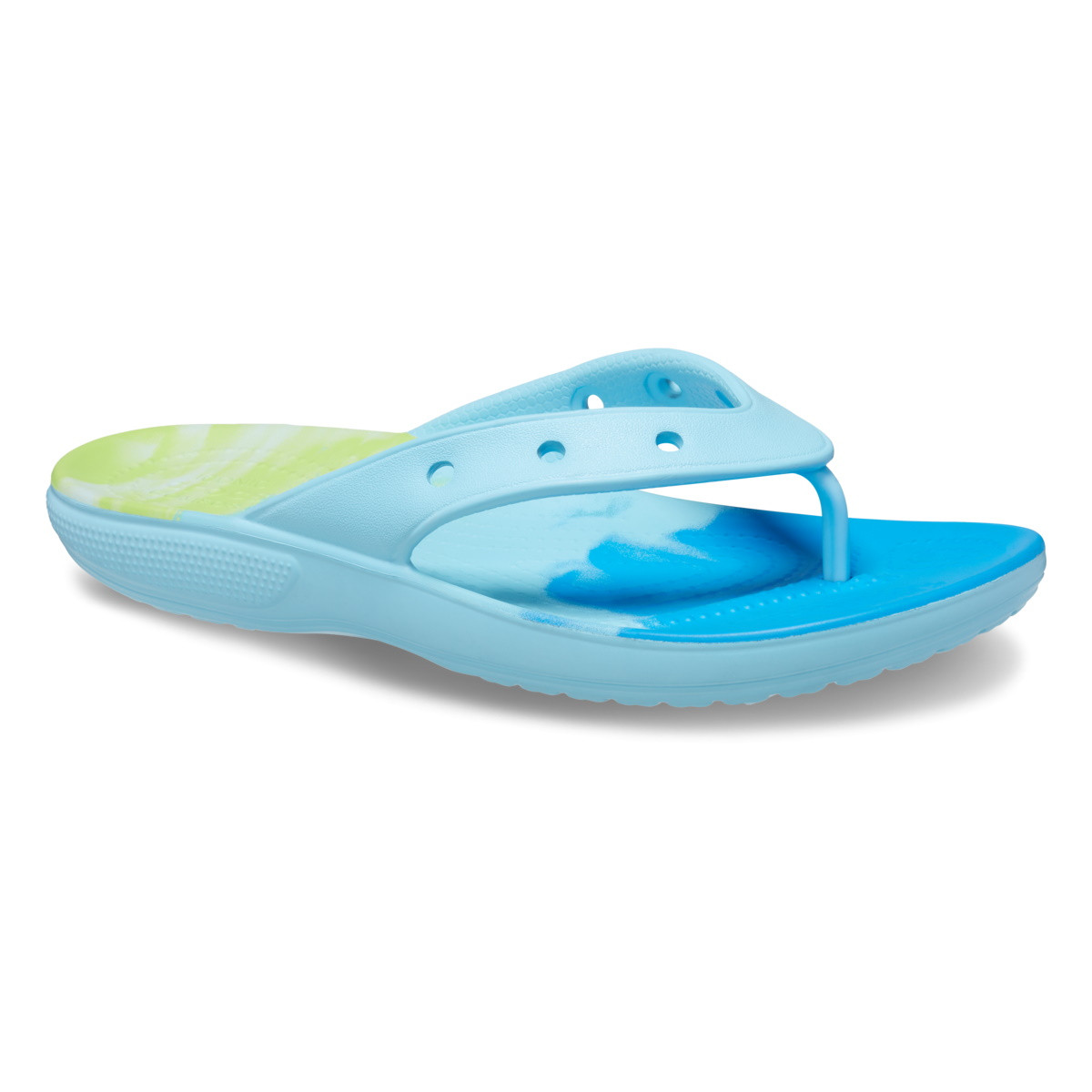 Șlapi Crocs Classic Ombre Flip Multicolor – Arctic/Multi Arctic/Multi imagine 2022