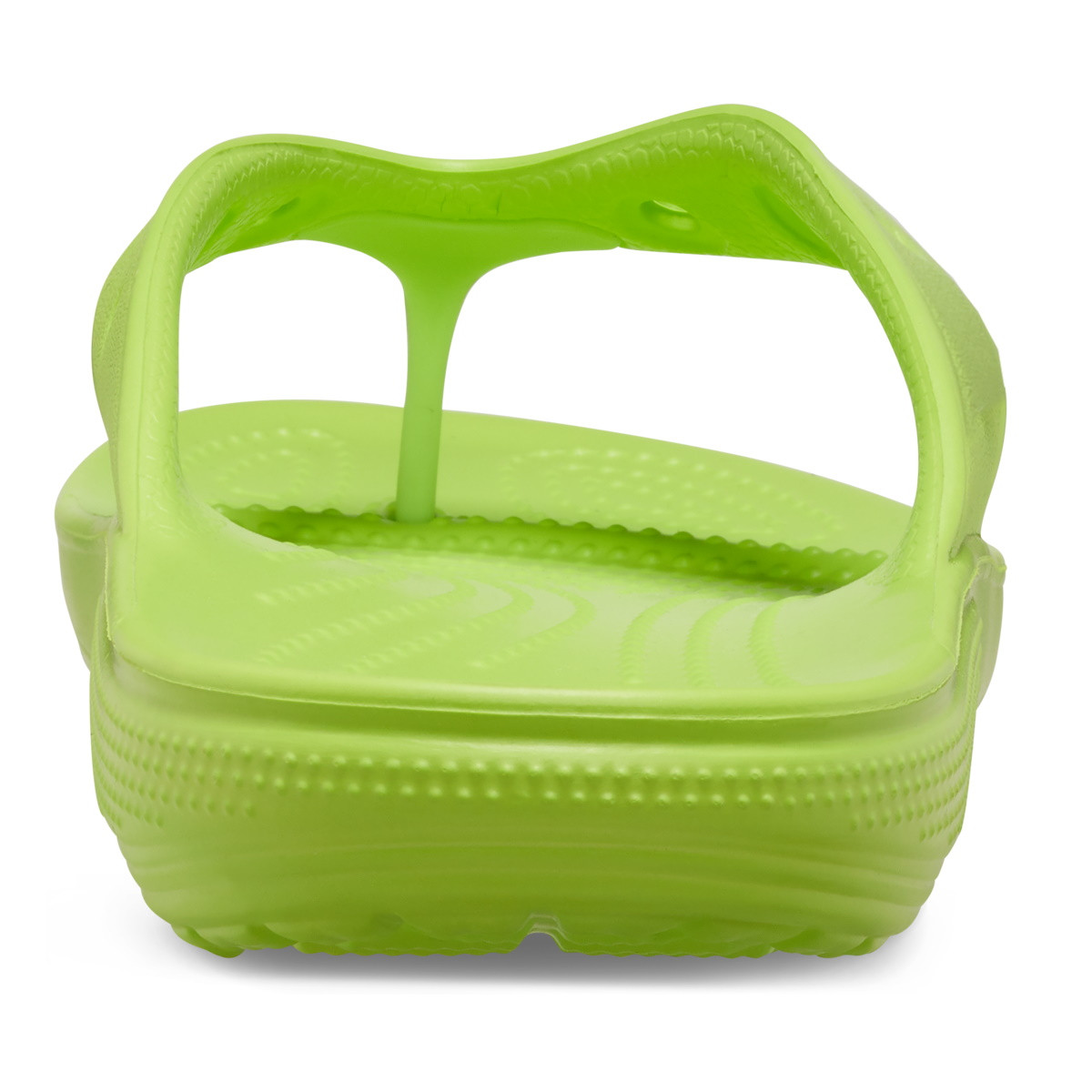 Șlapi Crocs Classic Flip Verde - Limeade - 5 | YEO