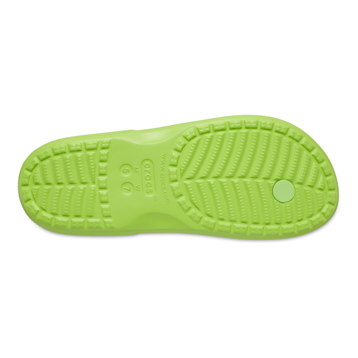 Șlapi Crocs Classic Flip Verde - Limeade - 6 | YEO