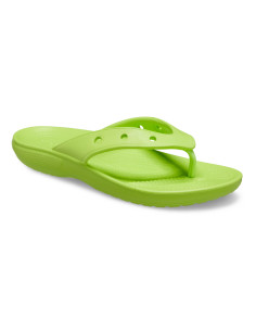 Șlapi Crocs Classic Flip Verde - Limeade 2
