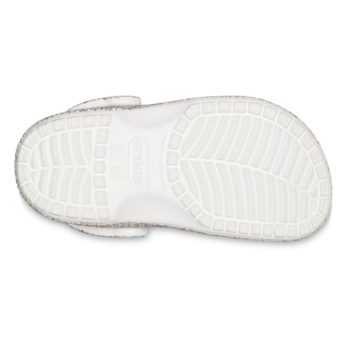 Saboti Crocs Toddler Classic Sprinkle Glitter Clog Multicolor - Multi