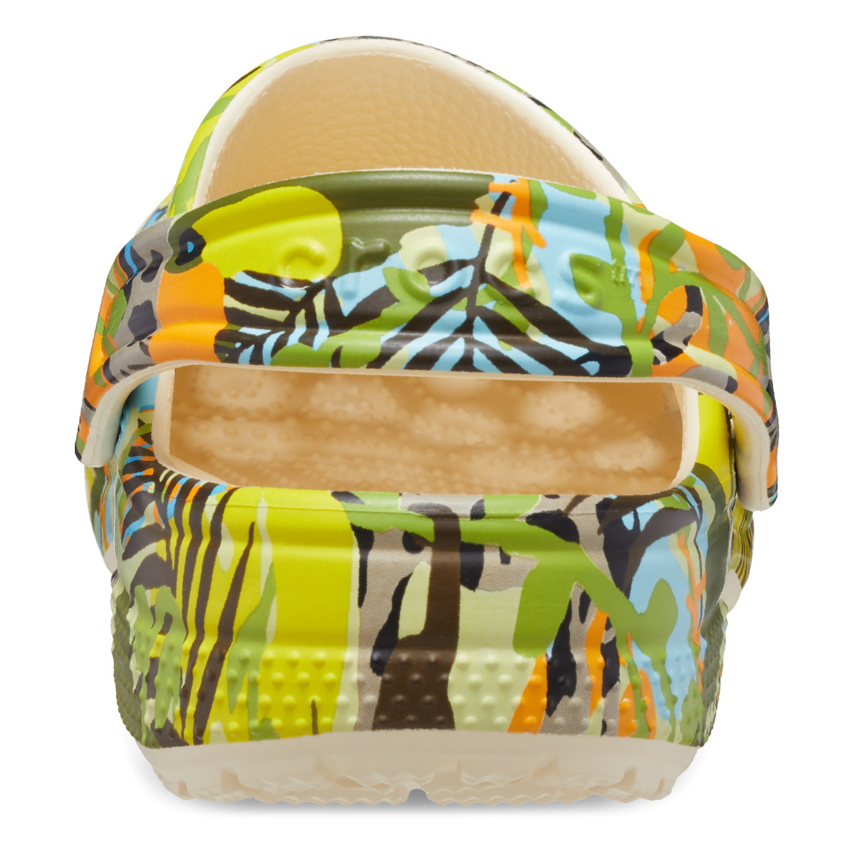 Saboti Crocs Toddler Classic Far Out Clog Bej - Vanilla/Multi - 5 | YEO