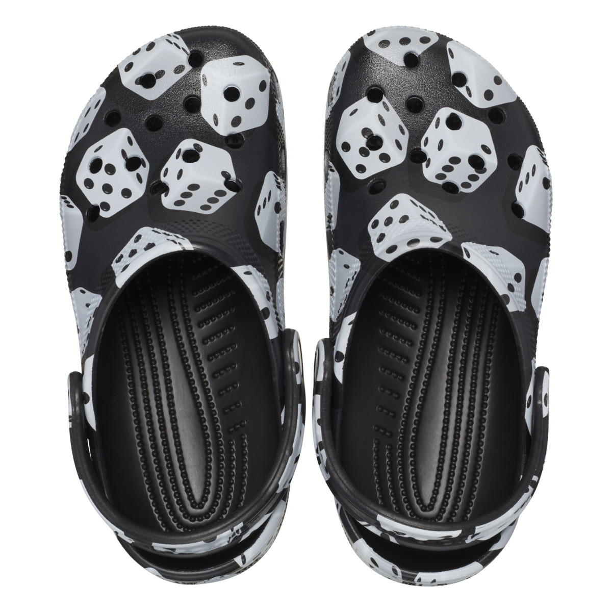 Saboti Crocs Classic Dice Clog Negru - Black - 3 | YEO