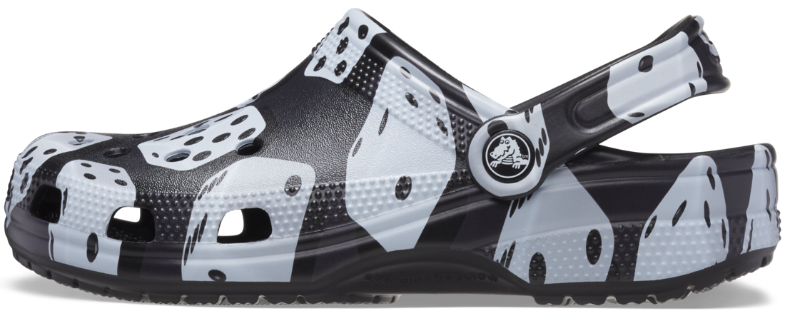 Saboti Crocs Classic Dice Clog Negru - Black - 1 | YEO