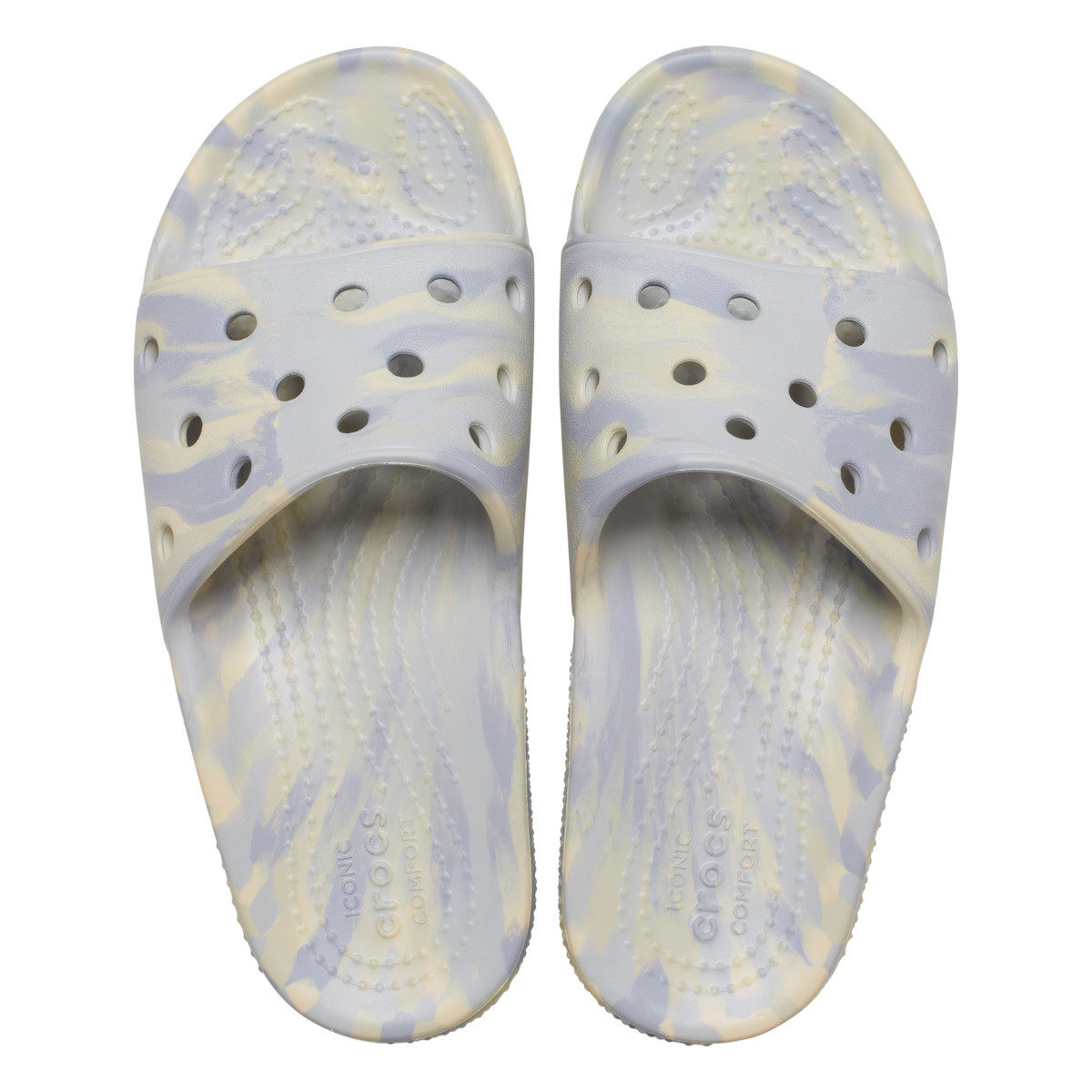 Papuci Classic Crocs Marbled Slide Kids Gri - Atmosphere/Multi - 4 | YEO